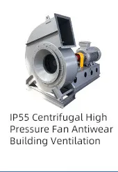 Cam Fırın duman gazı arıtma Endüstriyel Merkezi Ventilatör Yüksek Sıcaklık 10