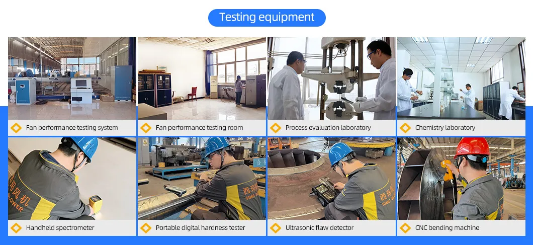 5-12 serisi elektrik ark ocağı egzoz arıtma santrifüj fanı cebri çekme fanı 7